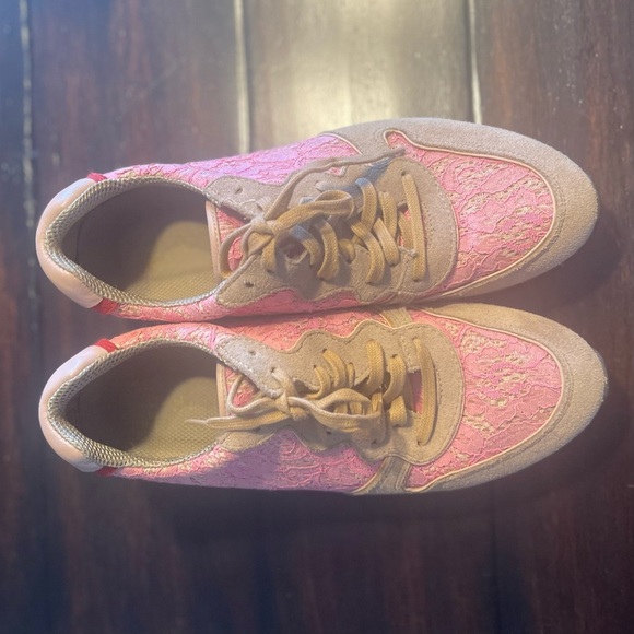 ASH Pink Lace Sneakers - Picture 6 of 10